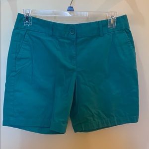 Ann Taylor Loft green shorts
